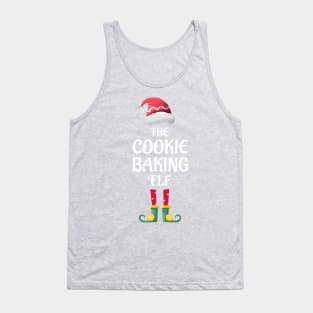 The Cookie Baking Elf Christmas Matching Pajama PJ Family Party Gift Tank Top